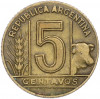 5 сентаво 1947 года Аргентина