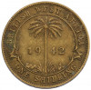 1 шиллинг 1942 года Британская Западная Африка