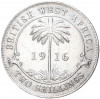 2 шиллинга 1916 года H Британская Западная Африка