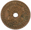 1 пенни 1944 года Британская Новая Гвинея
