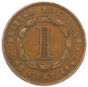 1 цент 1947 года Британский Гондурас