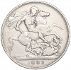 1 крона 1891 года Великобритания