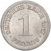 1 пфенниг 1917 года E Германия