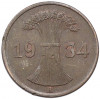 1 рейхспфенниг 1934 года A Германия