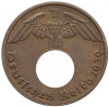 1 рейхспфенниг 1939 года D Германия
