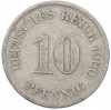 10 пфеннигов 1900 года J Германия