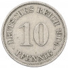 10 пфеннигов 1904 года A Германия