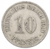 10 пфеннигов 1910 года D Германия
