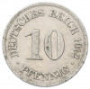 10 пфеннигов 1912 года D Германия