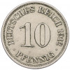 10 пфеннигов 1912 года J Германия