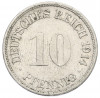 10 пфеннигов 1914 года F Германия