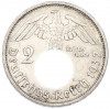 2 рейхсмарки 1937 года F Германия