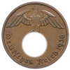 2 рейхспфеннига 1936 года D Германия