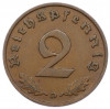 2 рейхспфеннига 1936 года D Германия