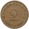 2 рейхспфеннига 1939 года A Германия
