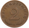 2 рейхспфеннига 1939 года D Германия