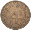 4 рейхспфеннига 1932 года А Германия