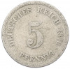 5 пфеннигов 1876 года E Германия