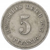 5 пфеннигов 1911 года A Германия