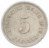 5 пфеннигов 1912 года F Германия