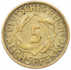 5 рейхспфеннигов 1925 года D Германия