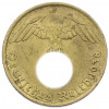 5 рейхспфеннигов 1938 года G Германия