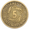 5 рентенпфеннигов 1924 года A Германия