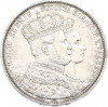 1 талер 1861 года Пруссия «Коронация Вильгельма I и Августы»