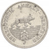 1/6 талера 1862 года A Ангальт-Бернбург