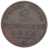 2 пфеннига 1856 года A Пруссия