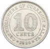 10 центов 1939 года Малайя