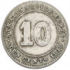 10 центов 1910 года Стрейтс Сетлментс