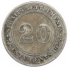 20 центов 1926 года Стрейтс Сетлментс