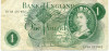 1 фунт 1962 года Великобритания (Банк Англии)