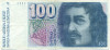 100 франков 1991 года Швейцария