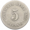 5 пфеннигов 1889 года А Германия