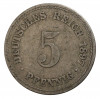5 пфеннигов 1897 года A Германия