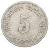 5 пфеннигов 1899 года E Германия