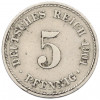 5 пфеннигов 1901 года А Германия