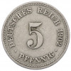 5 пфеннигов 1902 года A Германия