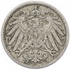 5 пфеннигов 1908 года F Германия