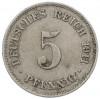5 пфеннигов 1911 года J Германия