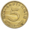 5 рейхспфеннигов 1937 года D Германия