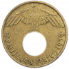 5 рейхспфеннигов 1939 года J Германия