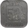 50 пфеннигов 1917 года Германия — город Рауксель (Нотгельд)