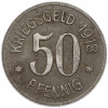50 пфеннигов 1918 года Германия — город Зиген (Нотгельд)