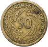 50 рентенпфеннигов 1924 года А Германия
