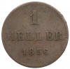 1 геллер 1856 года Франкфурт