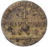 1 пфенниг 1840 года А Пруссия