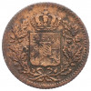 1 пфенниг 1852 года Бавария